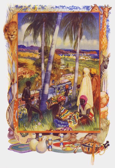 Oost- en West-Afrika door Kenneth Shoesmith