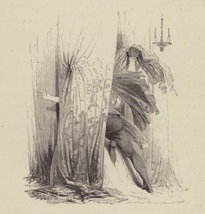 Othello doodt Desdemona, Act IV, Scene II door Kenny Meadows
