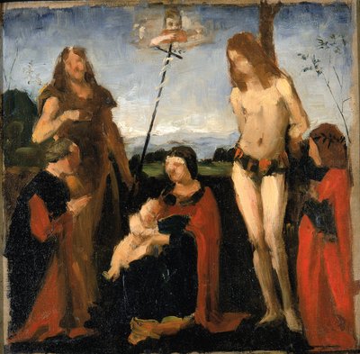 Na Boltraffio, Sacra Conversazione, 1878-1882 door Kenyon Cox
