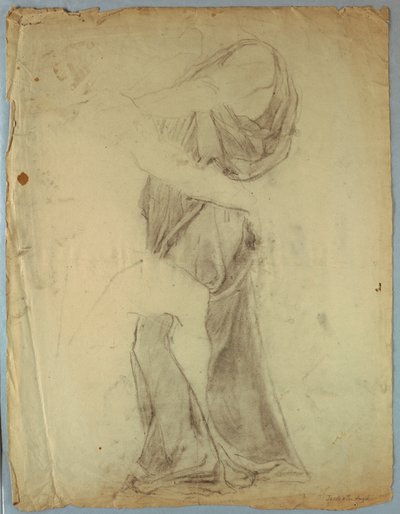 Draperiestudie voor 
