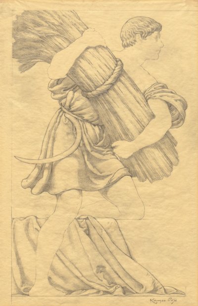 Schets door Kenyon Cox