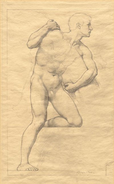 Schets door Kenyon Cox