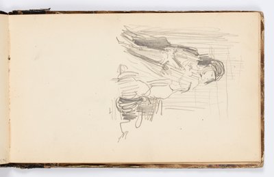 Schetsboek Pagina door Kenyon Cox