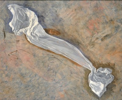Studie voor Draperie van "De jacht op het ideaal". door Kenyon Cox
