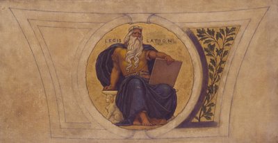 Studie voor mozaïek, Wisconsin State Capitol, Wetgeving, ca. 1913 door Kenyon Cox