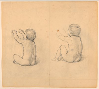 Studie voor "De weldadigheid van de wet," Essex County Courthouse, Newark, NJ door Kenyon Cox
