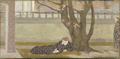 La Terrasse, ca. 1892 door Ker Xavier Roussel