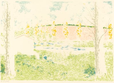 Landschap met een Huis door Ker Xavier Roussel