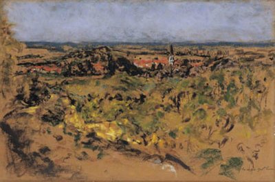 Landschap bij Cuiseaux door Ker Xavier Roussel