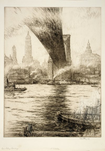Brooklyn Bridge door Kerr Eby