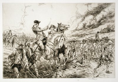 George Washington in Valley Forge door Kerr Eby