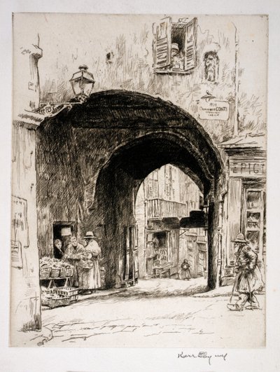 Rue Dominique Conte door Kerr Eby
