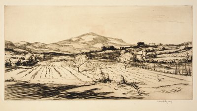 St. Cyr Landschap door Kerr Eby