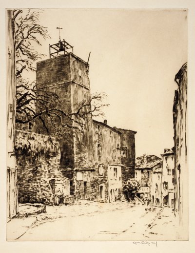 De klokkentoren door Kerr Eby