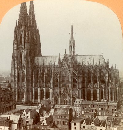 Dom van Keulen, Keulen, Duitsland, ca. 1900 door Keystone View Company