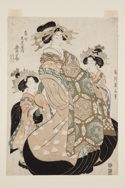 Toyohana van Sumicho Daikokuya door Kikukawa Eizan