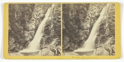 Glen Ellis Falls, 185575. Makers: Kilburn Brothers, BW Kilburn door Kilburn Brothers, BW Kilburn