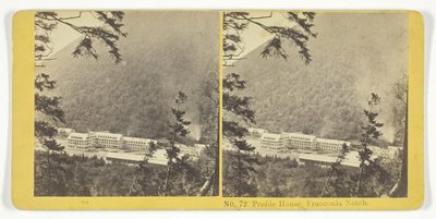 Profile House, Franconia Notch, 1855-75 door Kilburn Brothers, BW Kilburn