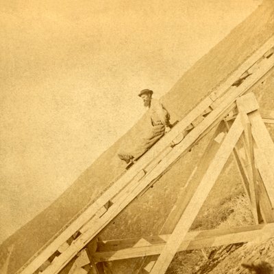 Kustend, Mt. Washington Railway, ca. 1900 door Kilburn Brothers