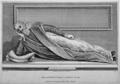 Monument voor Sir Edward Bruce in Rolls Chapel, Chancery Lane, City of London, 1794 door King