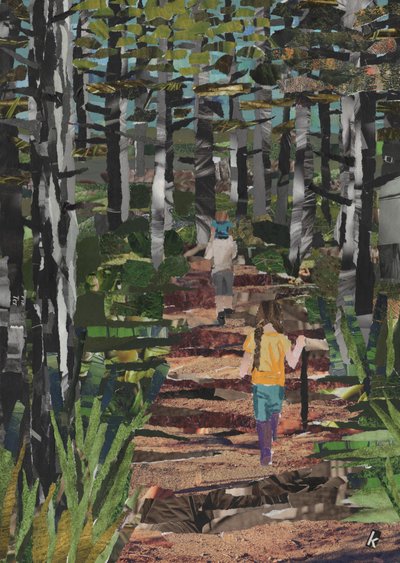 Oranjezon Bos, Nederland door Kirstie Adamson