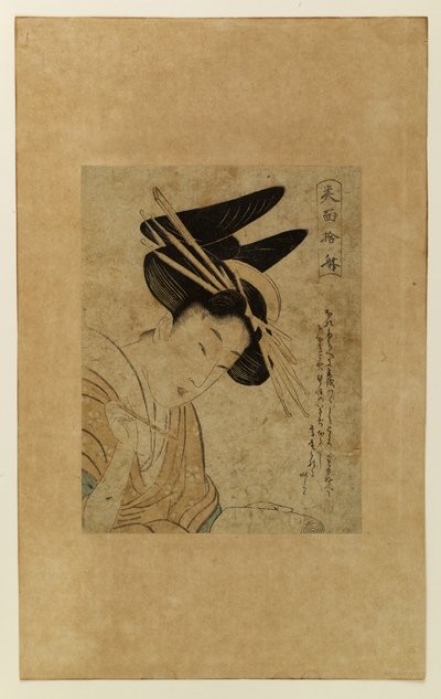  door Kitagawa Utamaro
