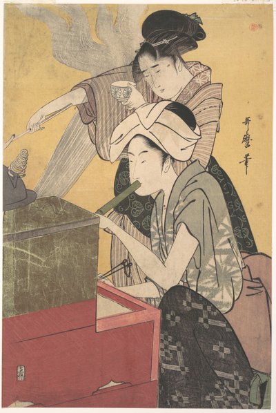  door Kitagawa Utamaro