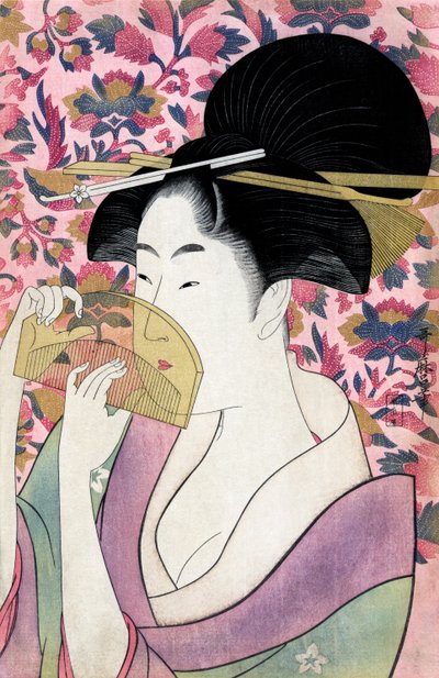 Kushi (Kam) door Utamaro Kitagawa door Kitagawa Utamaro