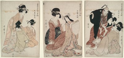 Mitate: Onsterfelijke dichters door Kitagawa Utamaro