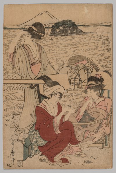 Geen titel door Kitagawa Utamaro