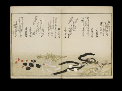 Shiohi no tsuto (Geschenken van de Eb), bekend als het Schelpenboek, 1789 door Kitagawa Utamaro