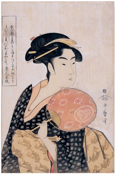 Takashima Ohisa van de Takashima theewinkel door Kitagawa Utamaro