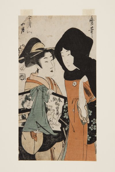 De tweede maand: Kisaragi door Kitagawa Utamaro