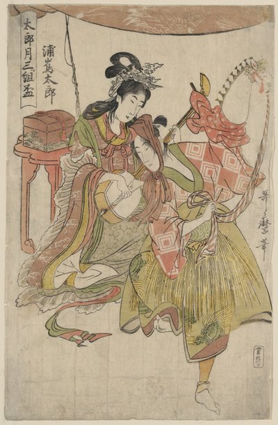 Urashimataro uit de triptiek 