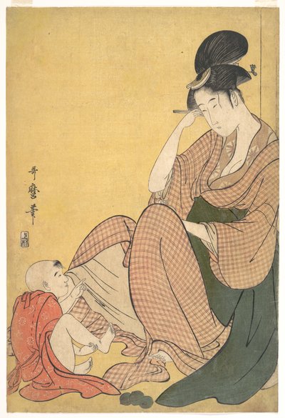  door Kitagawa Utamaro