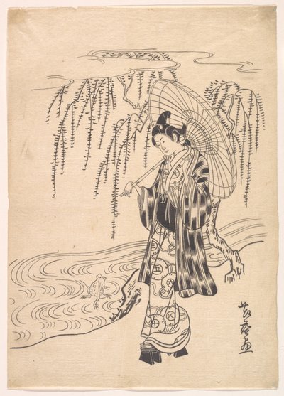  door Kitao Shigemasa