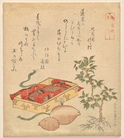 Verhaal van de bamboesnijder, uit de serie Diverse verhalen door Kitao Shigemasa