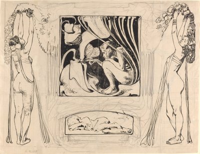 Allegorie van de Zomer door Koloman Moser