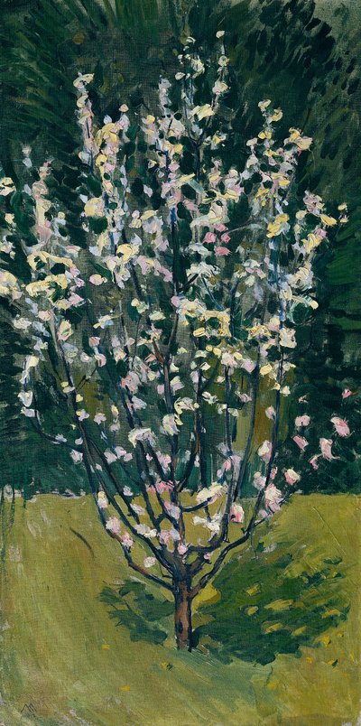 Bloeiende boom door Koloman Moser