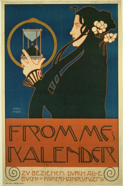 Frommes Kalender, 1903 door Koloman Moser