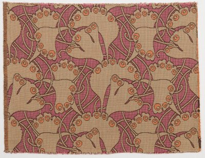 Textielontwerp, 1898 door Koloman Moser