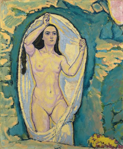 Venus in de grot door Koloman Moser