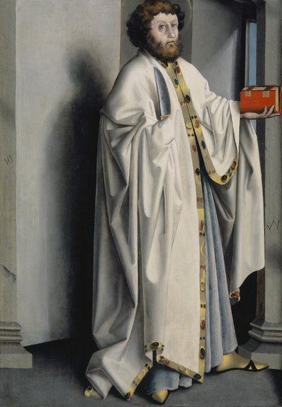 Sint Bartholomeus van het Heilspiegel Altaarstuk door Konrad Witz