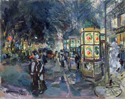 Parijse boulevard 
