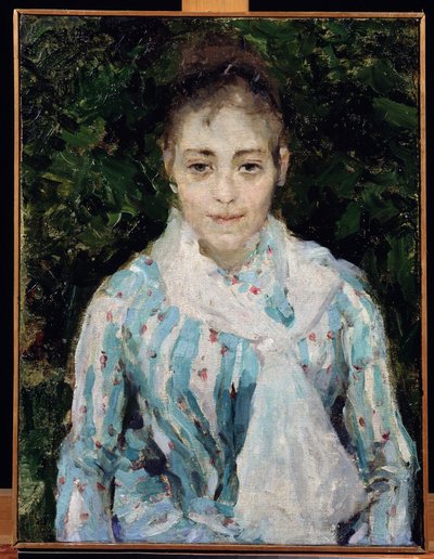 Portret van de kunstenaar Maria Yakuntchikova Weber door Konstantin Alekseevich Korovin