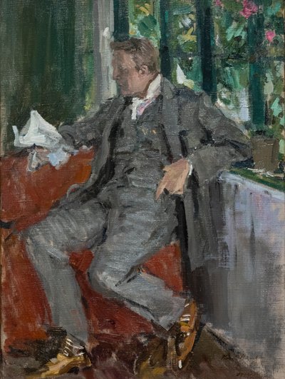 Portret van Feodor Chaliapin door Konstantin Alekseevich Korovin