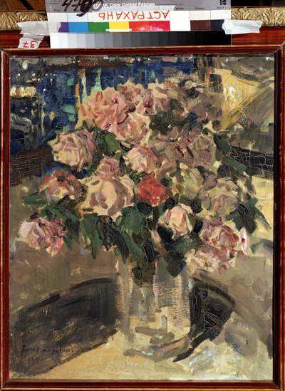 Rozen door Konstantin Alekseevich Korovin