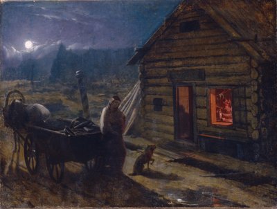 Voor een taveerne door Konstantin Alexandrovich Trutovsky