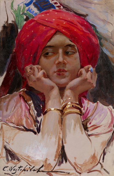 De Perzische prinses door Konstantin Alexandrovich Veshchilov