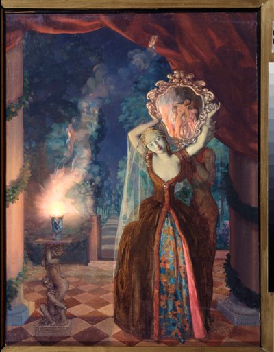 De Magie door Konstantin Andreevic Somov